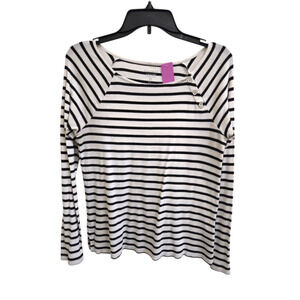 Very Good L striped Gap Blouse